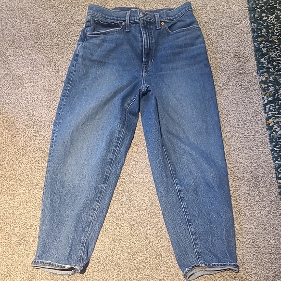 Madewell Balloon Denim Jeans - Picture 2 of 6